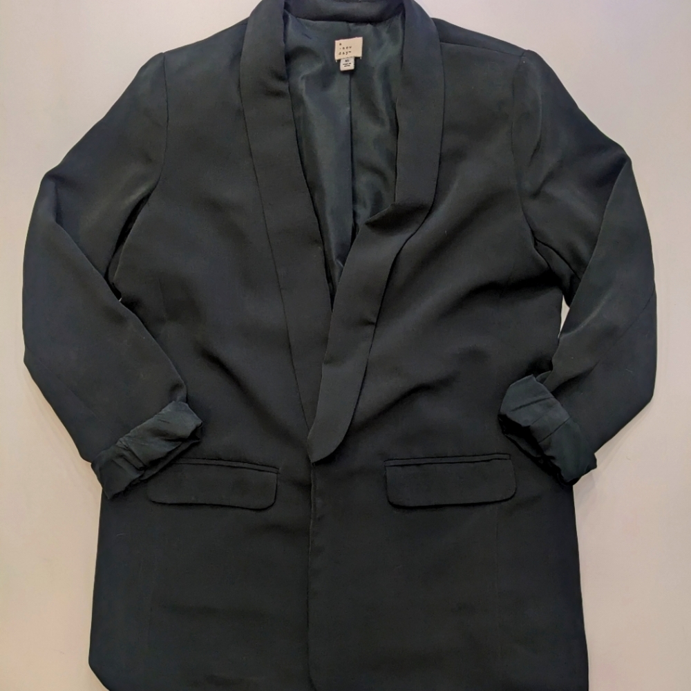 Green blazer